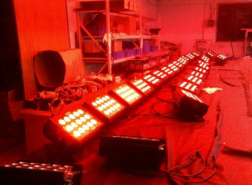 15*3 Вт LED DMX512 Шайба стены; AC110V-230V