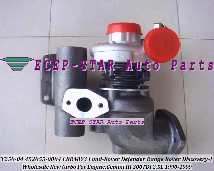 Турбо картридж CHRA T250-04 452055 452055-5004S ERR4893 для Land-Rover Discovery для Range Rover Gemini 3 300TDI 2.5L