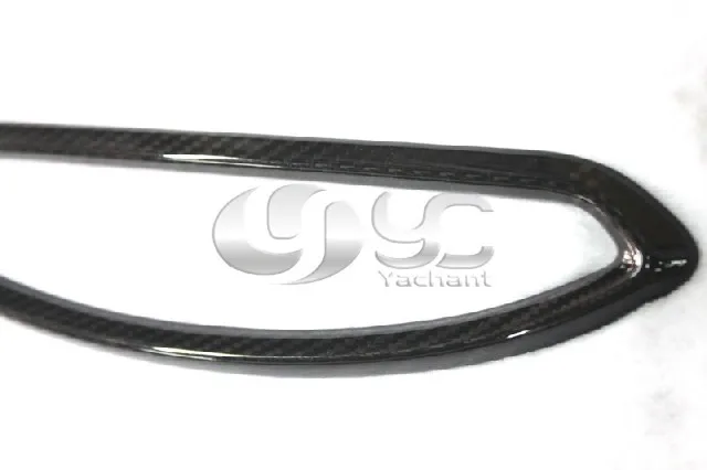 Сухой углерода Кондиционер Vent Surround Обложка 3 шт. подходит для Toyota GT86 FT86 ZN6 FR-S BRZ ZC6