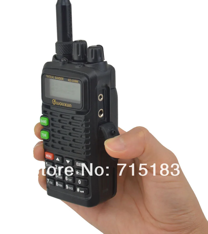 Wouxun KG-UV899 двухдиапазонный VHF: 136-174 МГц и UHF: 400-520 МГц FM портативный двухсторонний радио