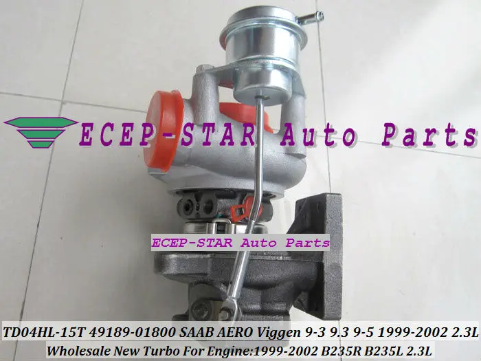TD04HL-15T 49189-01800 49189-01830 TURBINE TURBO FIt For SAAB AERO Viggen 9-3 9.3 9-5 2.3L B235R B235L 1999-02 turbocharger (2)