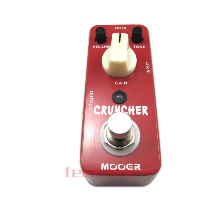 MOOER CRUNCHER педаль искажений с высоким коэффициентом усиления с мощной средней частотой