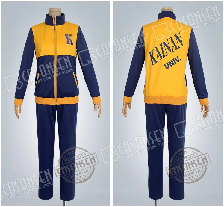 COSPLAYONSEN Slam Dunk Kainan Университет Аффилированным Средняя Школа Нобунага Kiyota Косплей Костюм Спортивная Форма