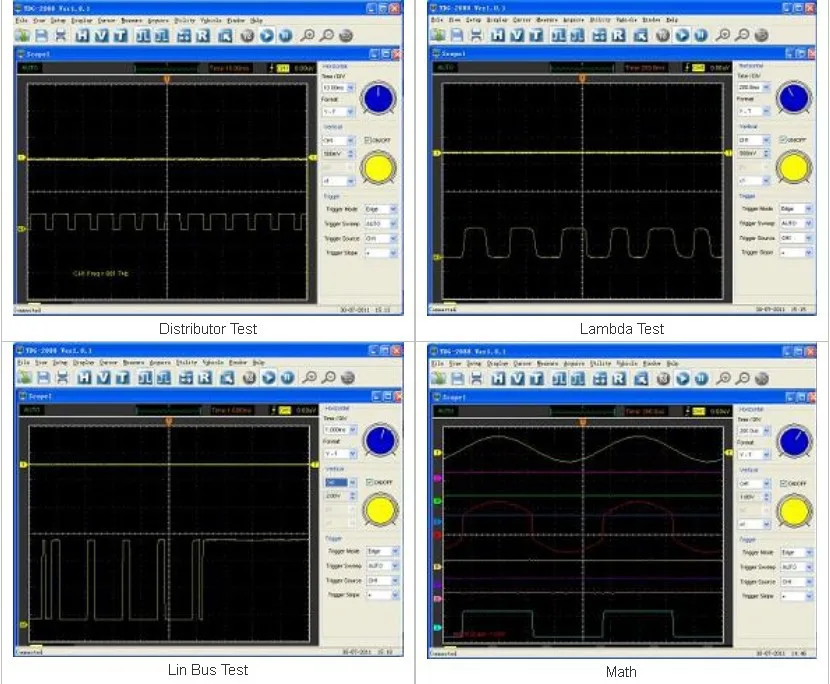 Hantek1008C 8CH USB Автоматическая область/DAQ/8CH Программируемый генератор