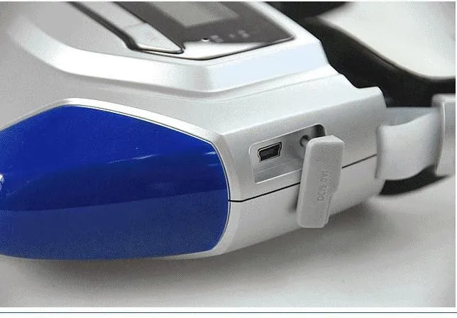 Поколение II встроенный аккумулятор 3D Визуальный тренировка акупунктурный лазер голубой глаз Массажер Расслабляющий массажер