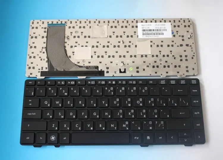 Бесплатная доставка: Новый клавиатура ноутбука для HP ProBook 6360b Услуги RU Blak клавиатура 90.4kt07.u0r