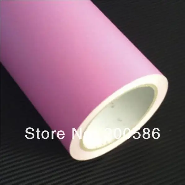 Матовая розовая виниловая пленка, Воздушная съемка, матовая виниловая пленка для автомобиля и автомобильный чехол,, размер 1,52*30 м/рулон