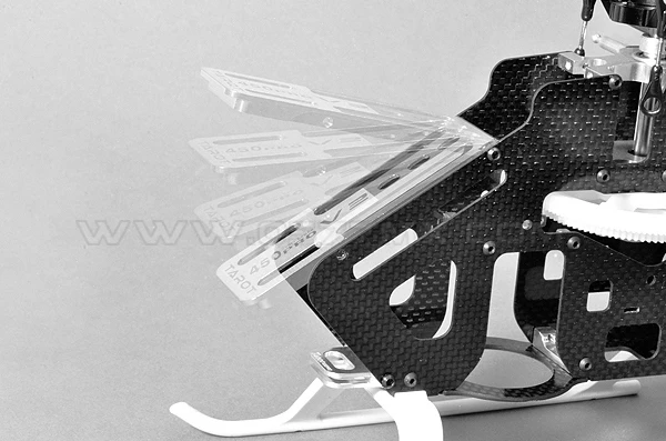 Tarot-RC 450pro V2 Передняя металлическая Батарейная Установка серебряная TL2425-02 для Tarot 450 pro/450 pro V2 многоосевой мультироторный Радиоуправляемый вертолет