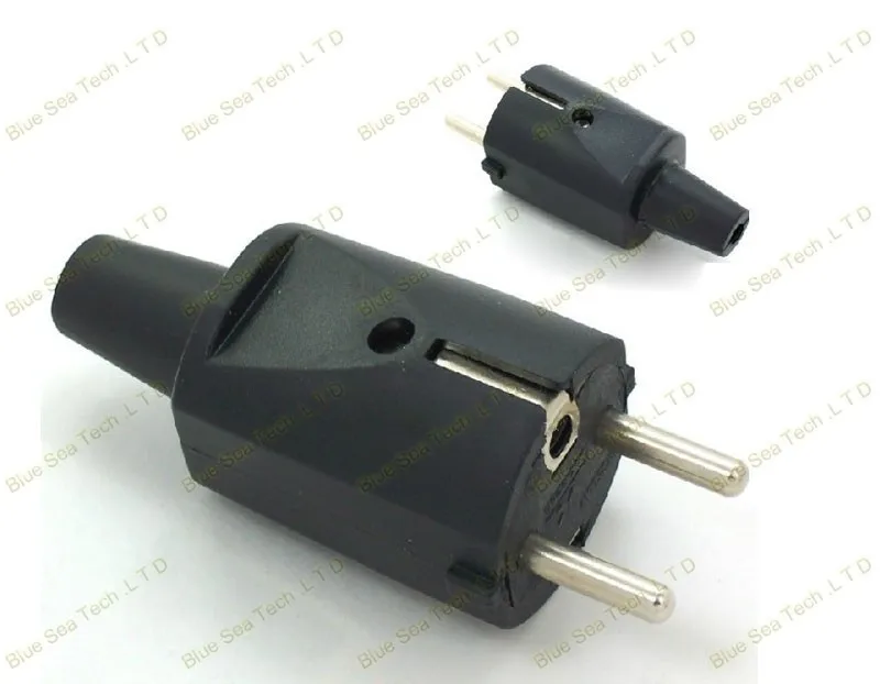 5 шт. AC 250 В 16A, en, ЕС, DIN круглый 2Pin шнур питания/штекер, 2 контактный ce электрический разъем, Съемный разъем Бесплатная доставка