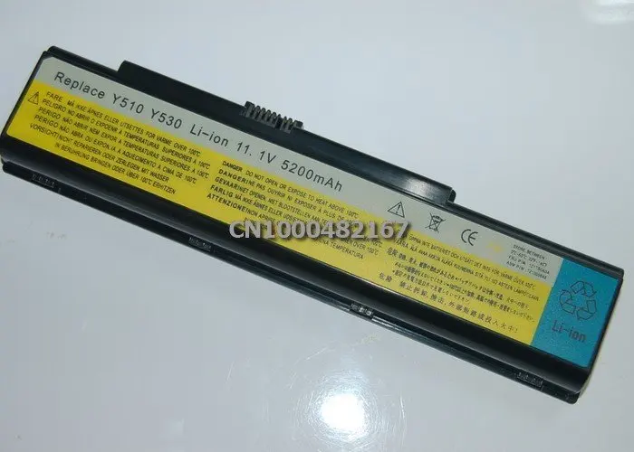 6 ячеек ноутбук Батарея Y510 для Lenovo IdeaPad 45j7706 121ts0a0a 3000 Y500 7761 Y530 y510a v550 Y510 Y530 y530a y730a y710 y730
