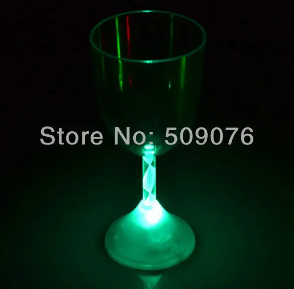 LED бокал вина кружка свечения Мигает Коктейль виски пить бутылки