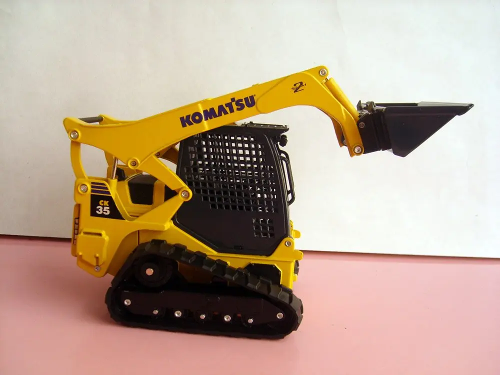 1:25 Komatsu CK35-1 компактный гусеничный игрушка погрузчик