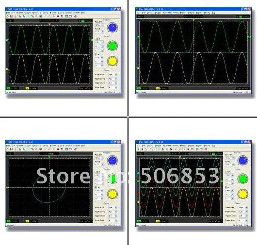 Hantek6052BE на основе ПК осциллограф Hantek6052BE/50 МГц