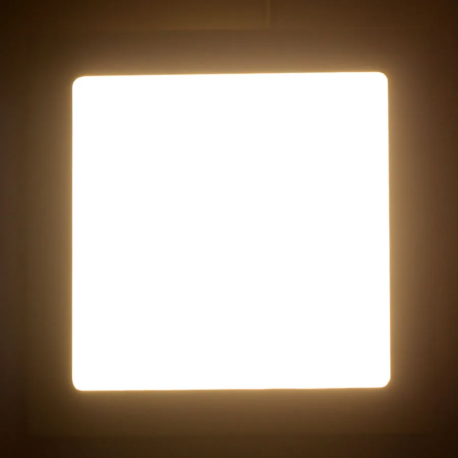 Ультратонкий кухонный светильник s 3 Вт 4 Вт 6 Вт 9 Вт 12 Вт 15 Вт светодиодный потолочный светильник с регулируемой яркостью+ светильник с квадратной панелью