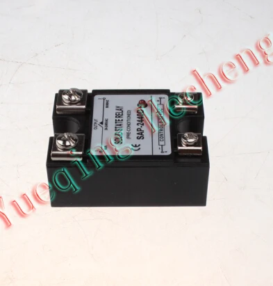 Двойной релейный SSR вход 3-32VDC выход 240VAC 40A случайный Turnon для Crydom SAP2440D