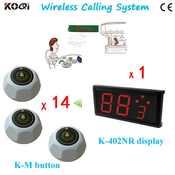 

China Supplier Service Call Button Coffee Bar Calling System