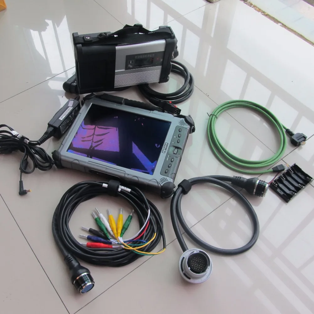 Mb star c5 wifi mb star диагностический инструмент для автомобилей mb+ SSD,12 V программное обеспечение+ Xplore ix104 планшет i7 и 8g установленное программное обеспечение SD C5