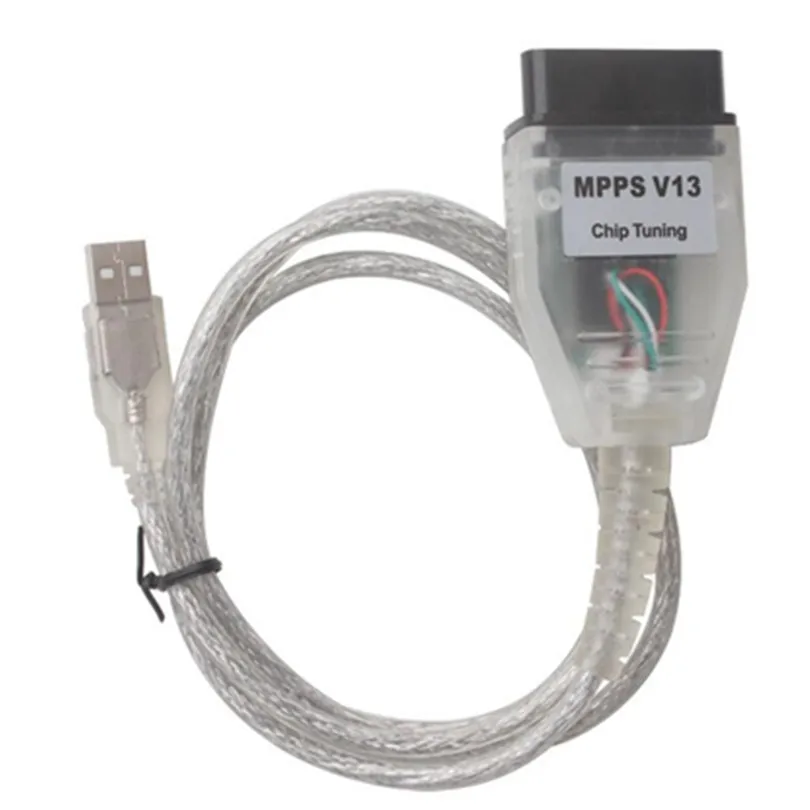 20 шт./лот низкая цена MPPS V13.02 V13 K CAN мигающий указатель чип Тюнинг программатор системного блока управления Remap OBD2 OBDII диагностический USB Интерфейс-K+ CAN