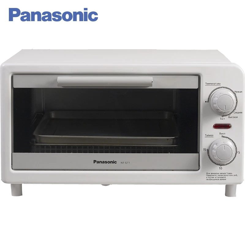 Panasonic NT-GT1WTQ Mini oven toaster, Household Baking Electric Cake Toaster Kitchen Appliances Multifunctional  for Baking.