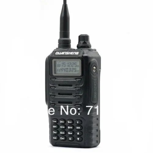 Quansheng TG-UV2 Военная Униформа уровень Dual Band Двойная Дисплей Портативный двухстороннее Радио с fcc сертификации ce