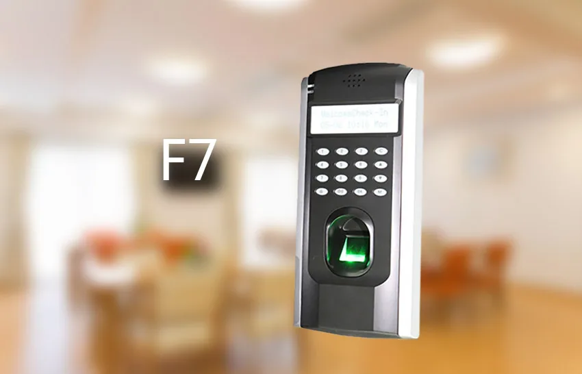 ZKteco F7 TCP/IP Fingerprint Access Control Terminal Door Access Control System 