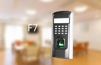

Arabic language F7 Biometric Controller Door Lock Access durable highly accurate ZK optical sensor