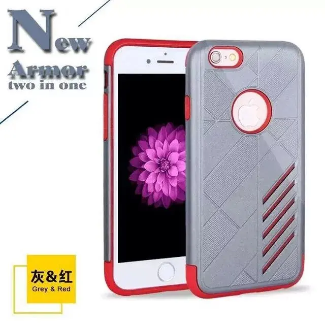 Для iphone 5/5s 2 в 1 ТПУ + PC Твердый Переплет Новый Fasion Роскошные Защитная