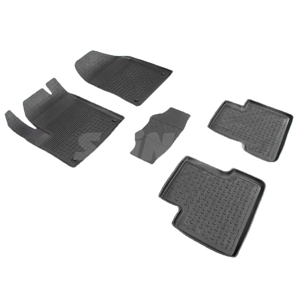 Резиновые коврики для Jeep Grand Cherokee V(-) с высокими бортиками(Seintex 85770
