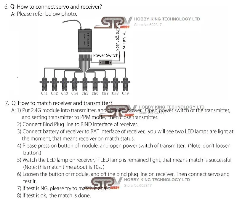 Приемник fs ia6b схема подключения