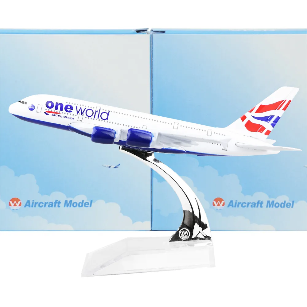 British Airways Airbus380 16cm airplane child Birthday gift plane