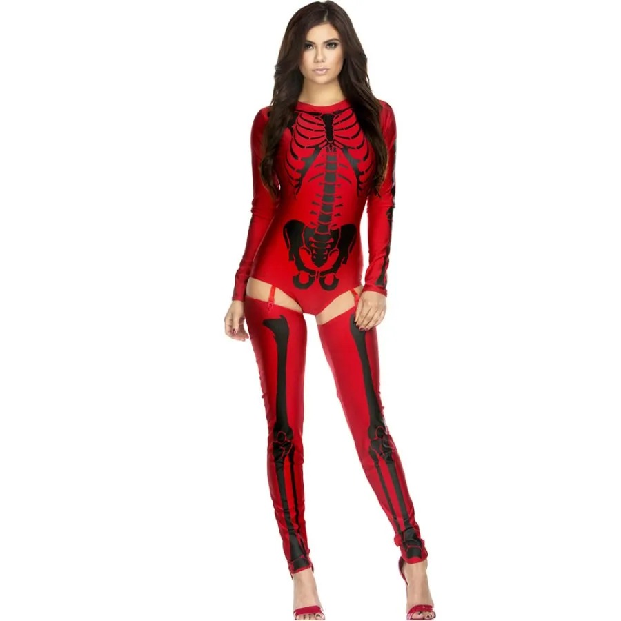 skeleton outfit womens