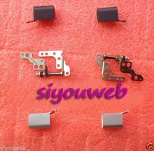 Linke und Rechte Teil, neu für hp envy 6 envy 6-1000 series lcd scharniere + scharnierabdeckungen, L + R, freies verschiffen