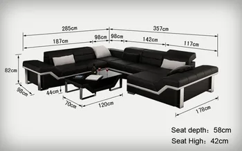 

leisure leather sofa 0413-K5007