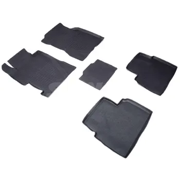 

Rubber floor mats for Honda Civic VIII SEDAN 2006 2007 2008 2009 2010 2011 Seintex 81892