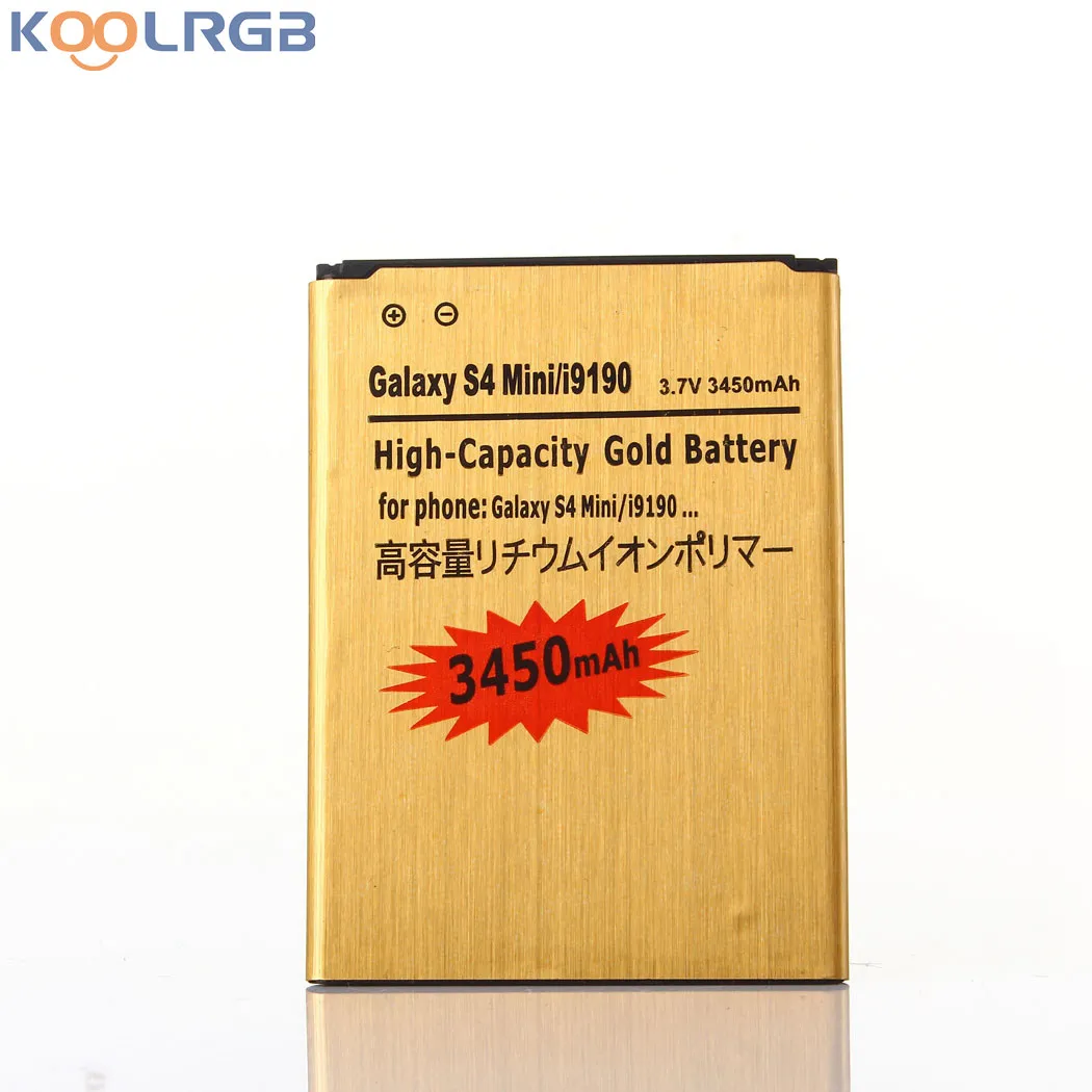 GOLD Premium For Samsung Galaxy S4 mini SGH I257 3450 mAh B500BU B500BE High Capacity Battery