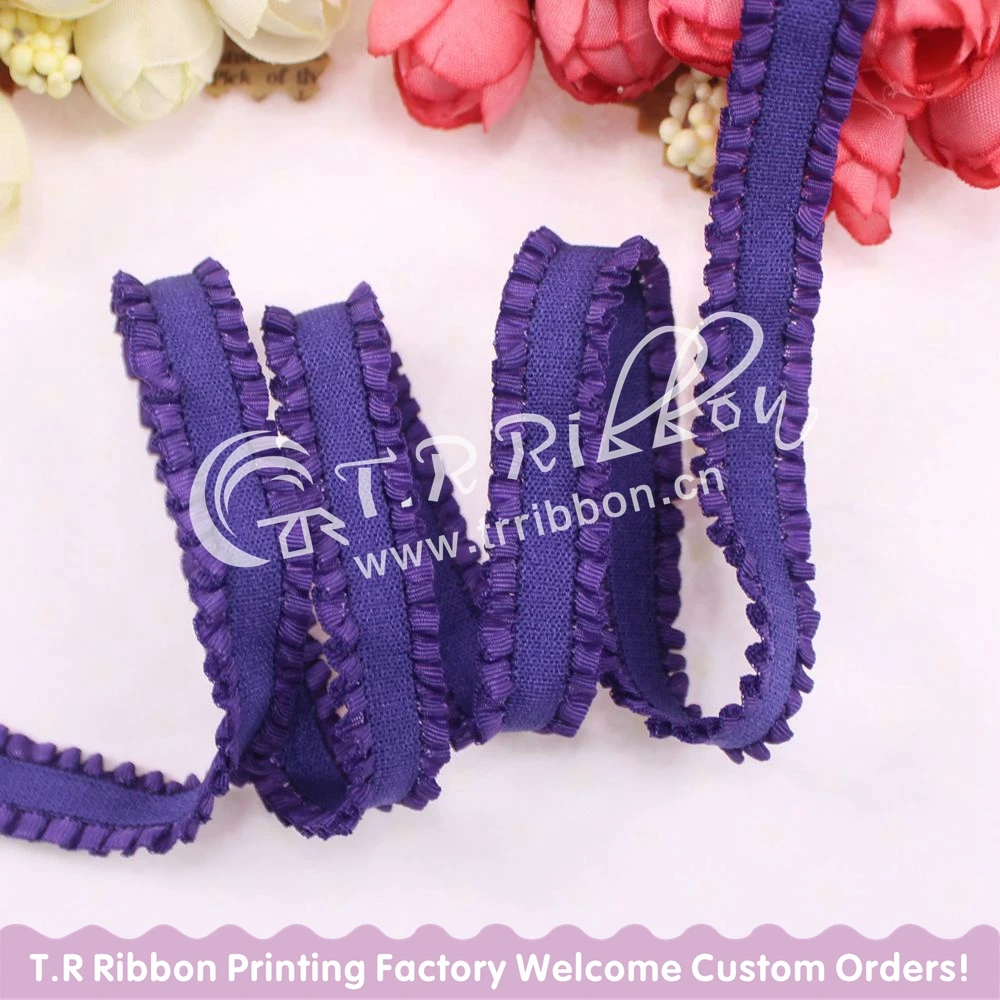 

new 13mm #91113 lace ruffle elastic for DIY hair accessaries 50yards