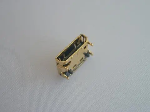 100 шт. HDMI разъем 19Pin SMT типа с локаторы упакованы в ленте