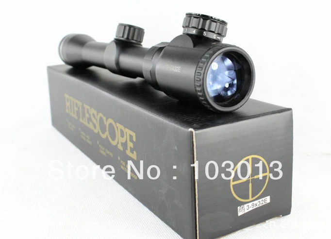 

Tactical Precision Optics Mount 3-9x32E Air Rifle Gun Scope Collimator Gunner scope sight monocular telescope