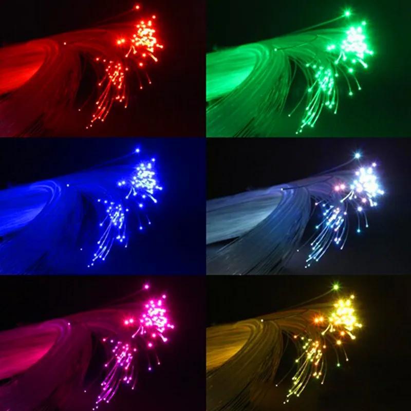 PS optical fiber kit,100pcs 0.75mm diamter 4m long PS optical fiber