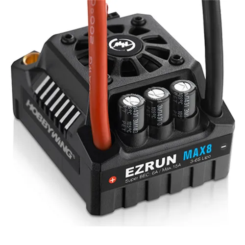 Hobbywing EZRUN Max8 150A ESC водонепроницаемый WP бесщеточный скоростной контроллер для RC 1/8 автомобиля с Т-штекером