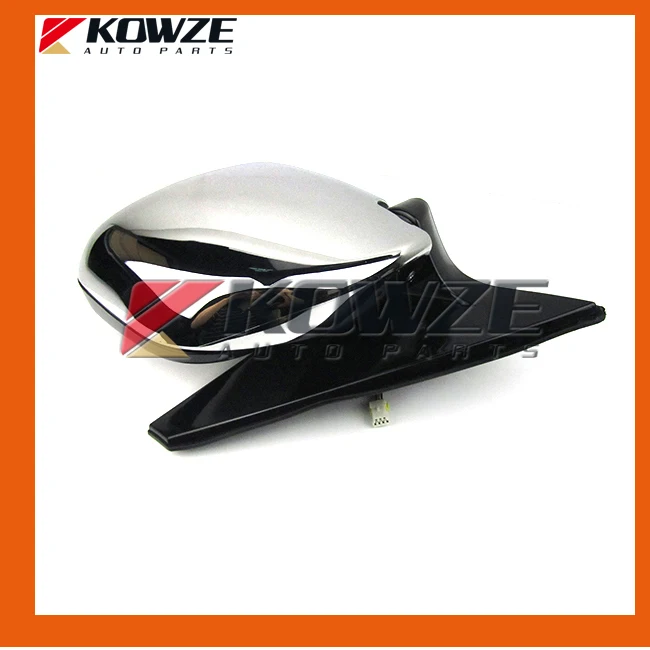 Chrome Side Door Mirror For Mitsubishi Montero Pajero V73 V75 V77 V78 MR978759 MR416479 (2)
