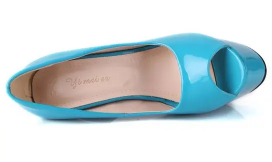 Большие размеры 35-48, черный, абрикосовый, темно-синий цвет, модная пикантная Свадебная обувь на высоком каблуке и платформе, весенняя женская обувь женские туфли-лодочки, D312