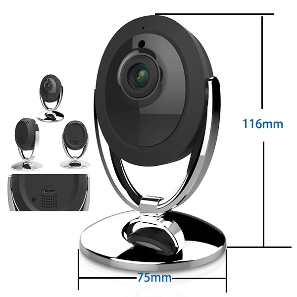 Новинка 2017 года Корпус охранных P2P Smart Беспроводной IP Камера удаленного мониторинга