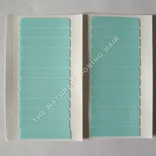 12 шт./лист* 5 листов высокое качество супер лента для волос Двухсторонняя клейкая лента для наращивания волос/парик для шнурка/парик