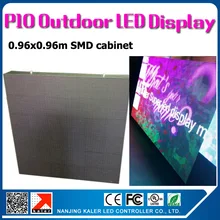 TEEHO 0,96x0,96 м p10 Открытый водонепроницаемый светодиодный дисплей стены 35353SMD яркая Наружная Светодиодный экран p10 видеостены светодиодный вывеска