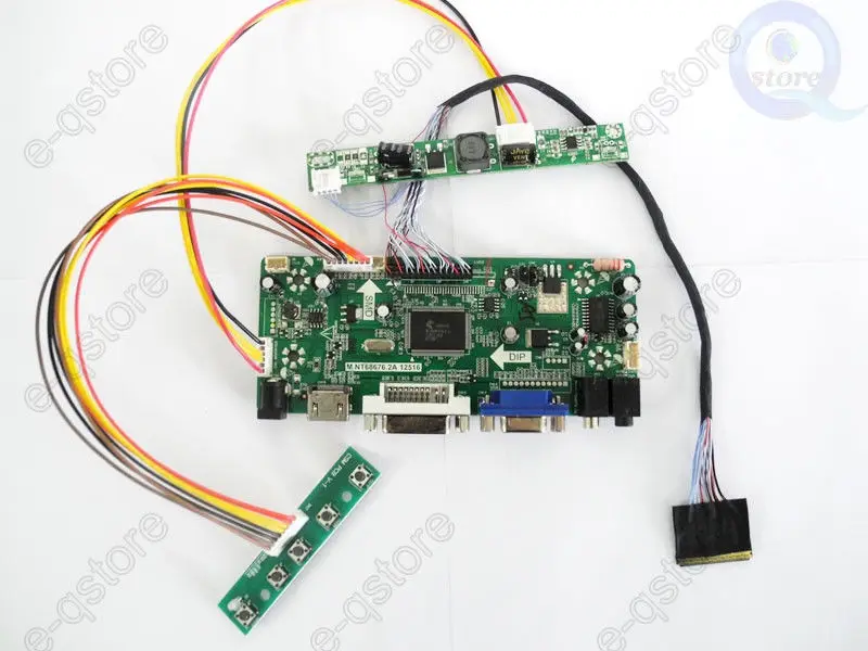 HDMI+ DVI+ VGA+ аудио) плате контроллера комплект для B101UAN02.1 V.1 1920X1200 ЖК-дисплей Панель