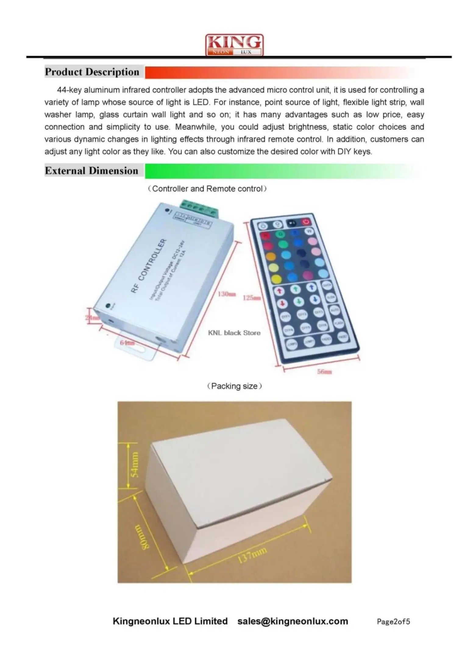 RGB 44key инфракрасный ИК пульт дистанционного управления для светодиодной ленты 5050/3528 цвет управления, низкое напряжение DC12-24V 4A* 3 канала