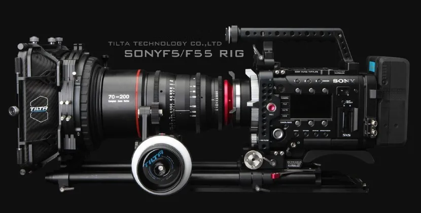 Tilta Pro Rig опорная клетка для камеры sony F5/F55 Базовая установка TT-F5-01 каркасная плита