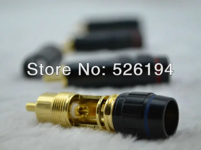 Высокая производительность аудио RCA Plug HIFI разъем RCA