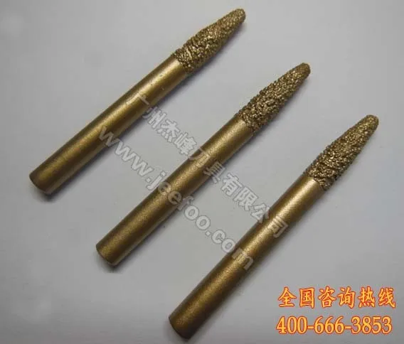 A9-Angle 20 6*3*20 мм Jeefoo спеченные Инструменты, конический камень Биты, алмазные гравировальные инструменты, резаки по жесткому граниту